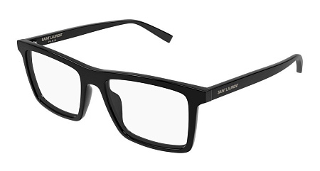 Saint Laurent SL 906-004 56 Optical Frame BLACK-BLACK-TRANSPARENT