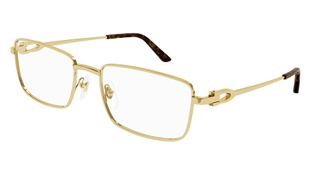 Cartier CT0369O-004 57 Optical Frame GOLD-GOLD-TRANSPARENT