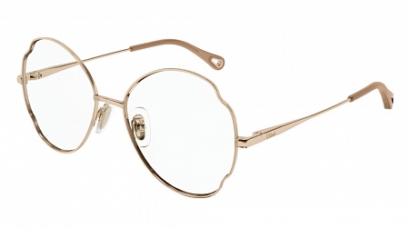 Chloe CH0097O-002 53 Optical Frame GOLD-GOLD-TRANSPARENT Chloe CH0097O-002 53 Optical Frame GOLD-GOLD-TRANSPARENT