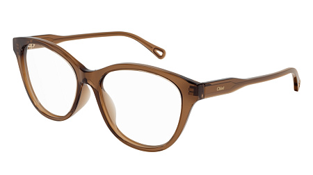 Chloe CH0085O-002 49 Optical Frame BROWN-BROWN-TRANSPARENT Chloe CH0085O-002 49 Optical Frame BROWN-BROWN-TRANSPARENT