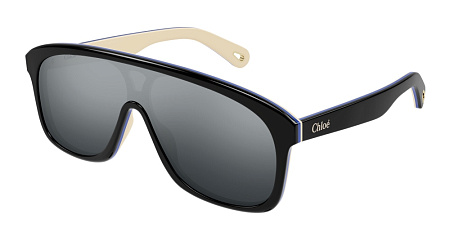 Chloe CH0212S-004 99 Sunglass BLACK-BLACK-SILVER Chloe CH0212S-004 99 Sunglass BLACK-BLACK-SILVER