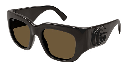 Gucci GG1545S-002 53 Sunglass BROWN-BROWN-BROWN