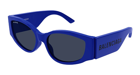 Balenciaga BB0258S-010 56 Sunglass BLUE-BLUE-BLUE Balenciaga BB0258S-010 56 Sunglass BLUE-BLUE-BLUE