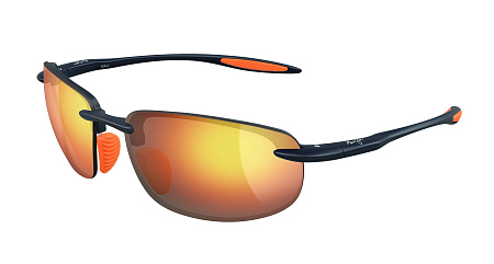 Maui Jim MJ0676S-005 63 Sunglass BLUE-BLUE-RED