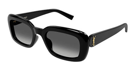 Saint Laurent SL M130-002 53 Sunglass BLACK-BLACK-GREY