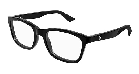 Montblanc MB0401O-001 55 Optical Frame BLACK-BLACK-TRANSPARENT
