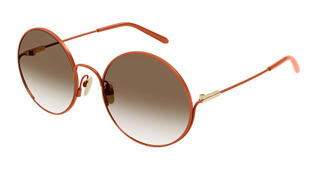 Chloe CC0016S-003 52 Sunglass ORANGE-ORANGE-BROWN