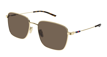 Gucci GG2097SK-004 58 Sunglass GOLD-GOLD-BROWN Gucci GG2097SK-004 58 Sunglass GOLD-GOLD-BROWN