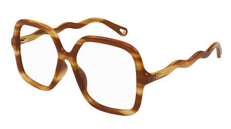 Chloe CH0091OA-002 56 Optical Frame HAVANA-HAVANA-TRANSPARENT Chloe CH0091OA-002 56 Optical Frame HAVANA-HAVANA-TRANSPARENT