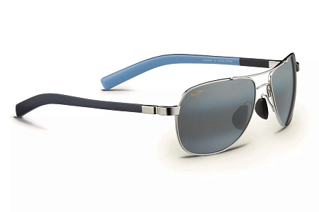 Maui Jim 327-17 58 Sunglass SILVER-SILVER-GREY
