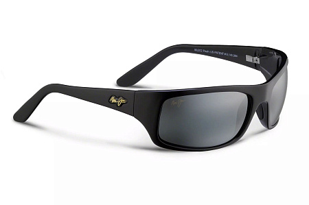 Maui Jim 202-02 65 Sunglass BLACK-BLACK-GREY
