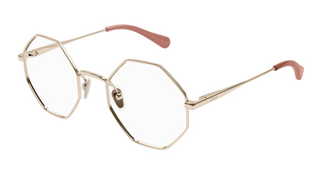 Chloe CC0023O-002 47 Optical Frame GOLD-GOLD-TRANSPARENT Chloe CC0023O-002 47 Optical Frame GOLD-GOLD-TRANSPARENT