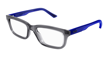 Puma PJ0068O-002 49 Optical Frame GREY-BLUE-TRANSPARENT