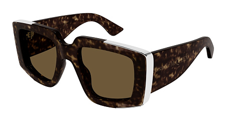 Alexander McQueen AM0446S-002 51 Sunglass HAVANA-HAVANA-BROWN Alexander McQueen AM0446S-002 51 Sunglass HAVANA-HAVANA-BROWN