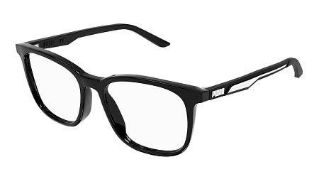 Puma PJ0061O-001 51 Optical Frame BLACK-BLACK-TRANSPARENT