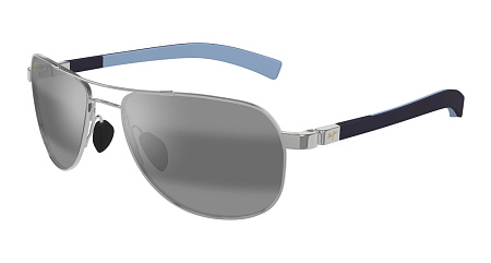 Maui Jim 327-17 58 Sunglass SILVER-SILVER-GREY