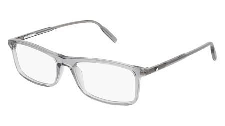 Montblanc MB0086O-007 56 Optical Frame GREY-GREY-TRANSPARENT