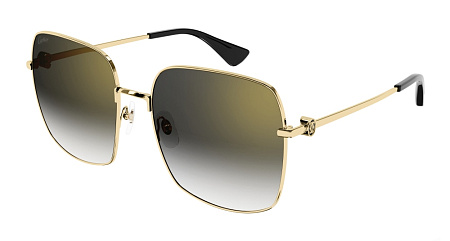 Cartier CT0401S-001 60 Sunglass GOLD-GOLD-GREY Cartier CT0401S-001 60 Sunglass GOLD-GOLD-GREY