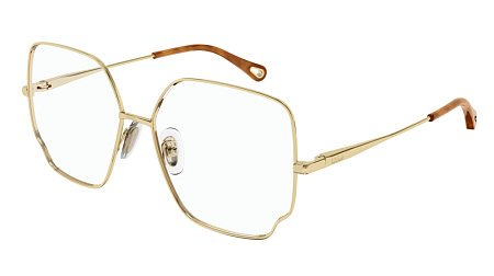 Chloe CH0096O-001 57 Optical Frame GOLD-GOLD-TRANSPARENT Chloe CH0096O-001 57 Optical Frame GOLD-GOLD-TRANSPARENT