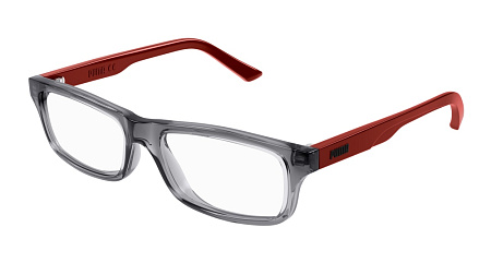 Puma PJ0071OA-004 49 Optical Frame GREY-RED-TRANSPARENT