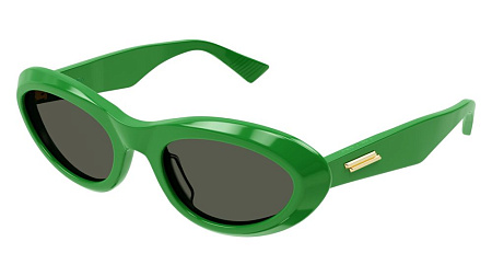 Bottega Veneta BV1191S-003 53 Sunglass GREEN-GREEN-GREEN Bottega Veneta BV1191S-003 53 Sunglass GREEN-GREEN-GREEN