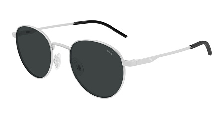 Puma PU0535S-001 50 Sunglass SILVER-SILVER-SMOKE Puma PU0535S-001 50 Sunglass SILVER-SILVER-SMOKE