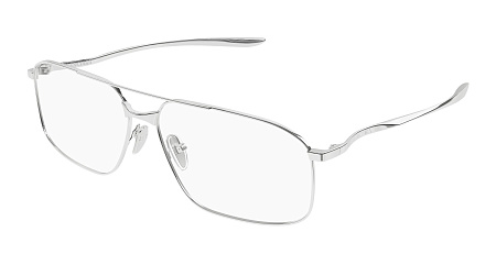 Balenciaga BB0495O-001 61 Optical Frame SILVER-SILVER-TRANSPARENT Balenciaga BB0495O-001 61 Optical Frame SILVER-SILVER-TRANSPARENT