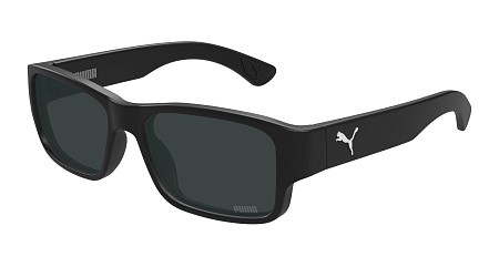 Puma PU0521S-001 55 Sunglass BLACK-BLACK-SMOKE Puma PU0521S-001 55 Sunglass BLACK-BLACK-SMOKE
