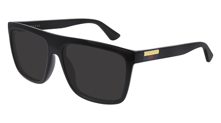 Gucci GG0748S-001 59 Sunglass BLACK-BLACK-GREY Gucci GG0748S-001 59 Sunglass BLACK-BLACK-GREY