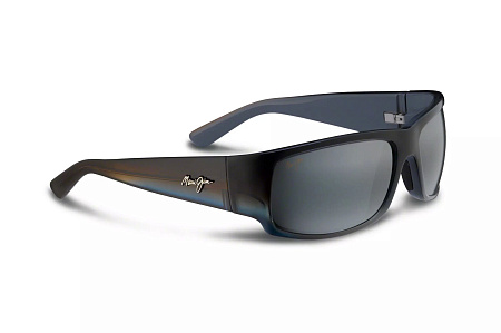 Maui Jim 266-03F 64 Sunglass BLUE-BROWN-GREY