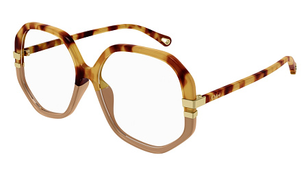 Chloe CH0107O-003 56 Optical Frame HAVANA-HAVANA-TRANSPARENT Chloe CH0107O-003 56 Optical Frame HAVANA-HAVANA-TRANSPARENT