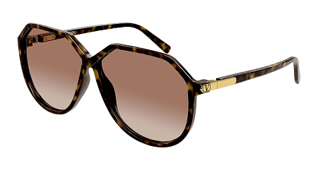 Valentino VG0026S-002 61 Sunglass HAVANA-HAVANA-ORANGE