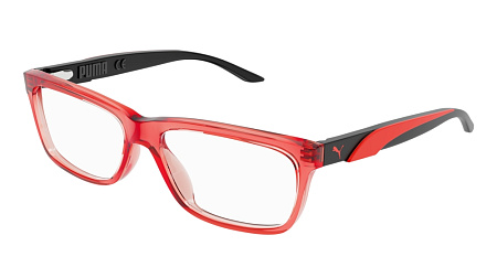 Puma PJ0058O-006 50 Optical Frame RED-BLACK-TRANSPARENT