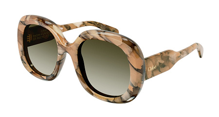 Chloe CH0153S-004 54 Sunglass NUDE-NUDE-BROWN Chloe CH0153S-004 54 Sunglass NUDE-NUDE-BROWN