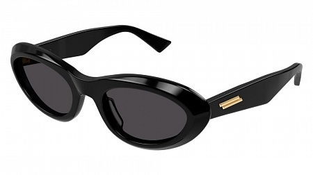 Bottega Veneta BV1191S-001 53 Sunglass BLACK-BLACK-GREY Bottega Veneta BV1191S-001 53 Sunglass BLACK-BLACK-GREY