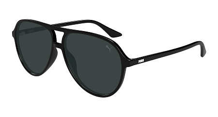 Puma PU0523S-001 58 Sunglass BLACK-BLACK-SMOKE Puma PU0523S-001 58 Sunglass BLACK-BLACK-SMOKE