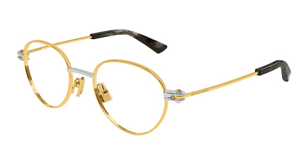 Bottega Veneta BV1382O-002 50 Optical Frame GOLD-GOLD-TRANSPARENT