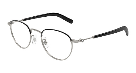 Montblanc MB0423O-004 49 Optical Frame RUTHENIUM-RUTHENIUM-TRANSPARENT