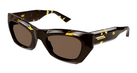 Bottega Veneta BV1251S-002 52 Sunglass HAVANA-HAVANA-BROWN Bottega Veneta BV1251S-002 52 Sunglass HAVANA-HAVANA-BROWN