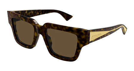 Bottega Veneta BV1276S-002 52 Sunglass HAVANA-CRYSTAL-BROWN Bottega Veneta BV1276S-002 52 Sunglass HAVANA-CRYSTAL-BROWN