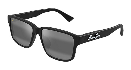 Maui Jim MJ0688SA-001 58 Sunglass BLACK-BLACK-GREY