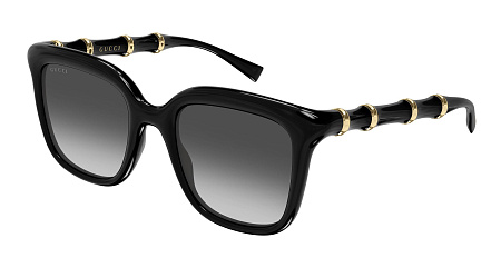 Gucci GG2058S-001 52 Sunglass BLACK-BLACK-GREY