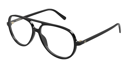 Valentino VG0023O-001 56 Optical Frame BLACK-BLACK-TRANSPARENT