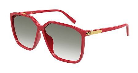 Valentino VG0025S-003 59 Sunglass RED-RED-GREY Valentino VG0025S-003 59 Sunglass RED-RED-GREY